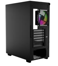 GAMEBOOSTER CRUX E650B 650W 80+ SİYAH USB 3.0 MESH 4*RAINBOW FANLI MİD-T,E-ATX GAMING KASA